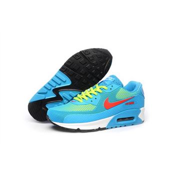 Nike Air Max 90 Kpu Tpu Mens Shoes Baby Blue Pink Yellow Low Cost
